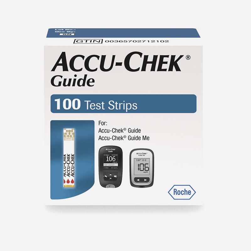 Accuchek Guide Test Strips 100 Pack