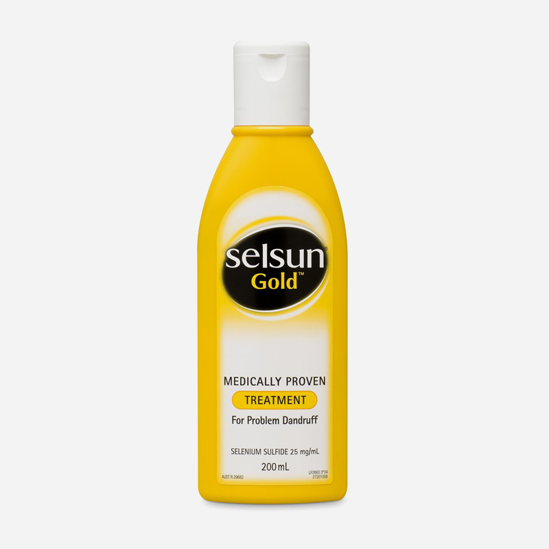 Selsun Gold Anti-Dandruff Treatment Shampoo 200ml- Medically Proven